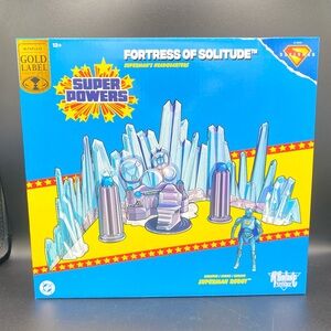 SEALED McFarlane Toys DC Super Powers: Fortress of Solitude Gold Label Edition
